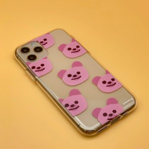 네모네 - 핑키 패턴 젤리 케이스 아이폰 갤럭시