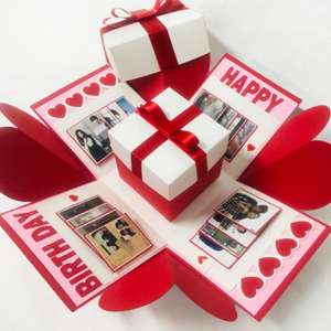 네모네 - 특이한 이색 상자편지 만들기 / 남자친구 여자친구 기념일 감동 이벤트