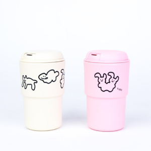 네모네 - 마카롱 텀블러 350ml / 물컵 커피컵 여자 친구 선물