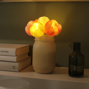 네모네 - 러브 튤립 팟 LED 무드등- Love tulip pot LED lights